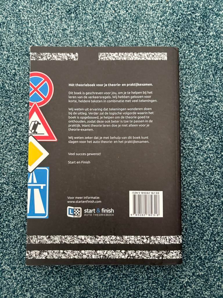 Auto theorie - Rijbewijs B - Start&Finish, Ophalen of Verzenden, Alpha, Zo goed als nieuw, Niet van toepassing