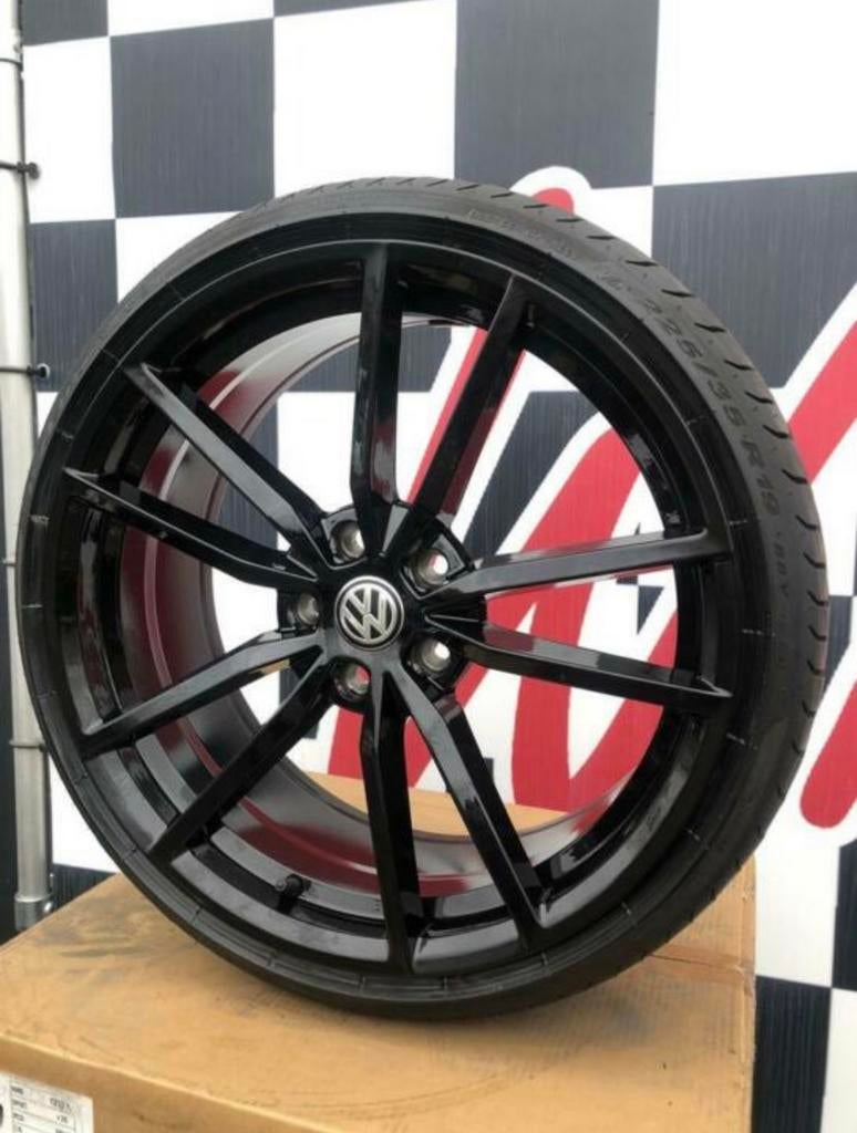 19 inch VW velgen Pretoria 5x112 Golf 6 7 A-merk banden, Auto-onderdelen, Banden en Velgen, 19 inch, Banden en Velgen, Nieuw, Ophalen of Verzenden