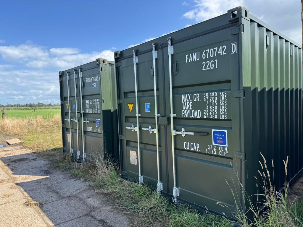 Container zeecontainer 20ft 10 ft dieren verblijf, Ophalen