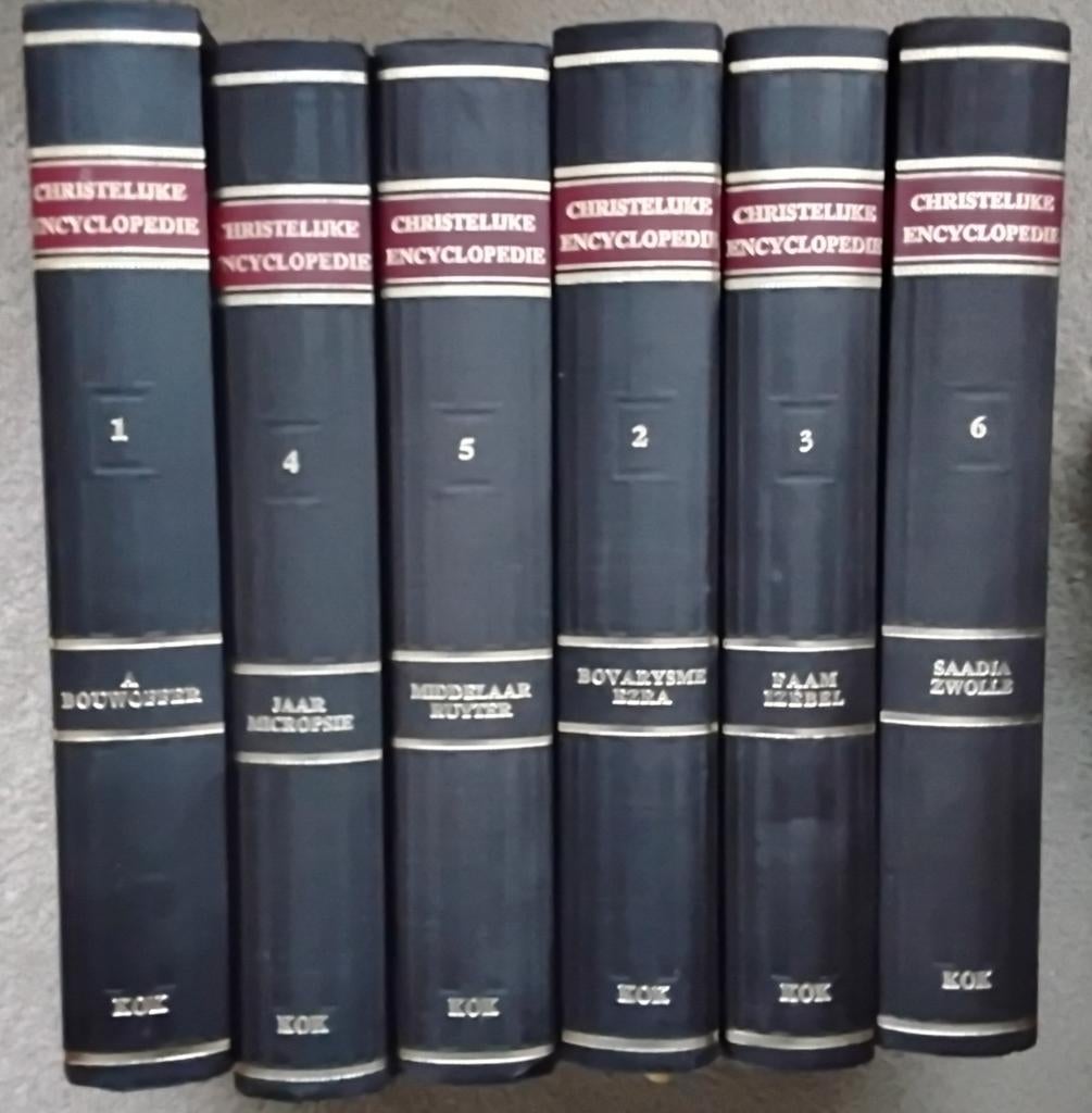 Christelijke Encyclopedie - Complete Serie (6 delen), Boeken, Encyclopedieën, Gelezen, Complete serie, Ophalen of Verzenden, Prof. Dr. F.W. Grosheide