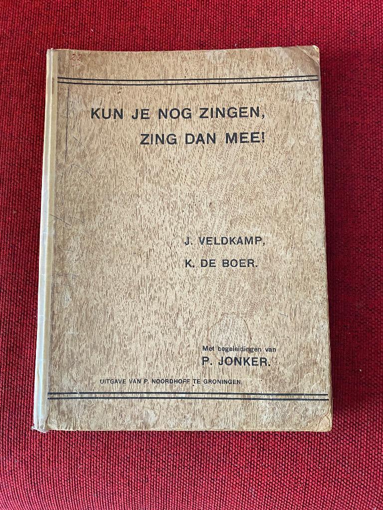 Muziekboek, Ophalen of Verzenden, Gebruikt, Les of Cursus, Koor