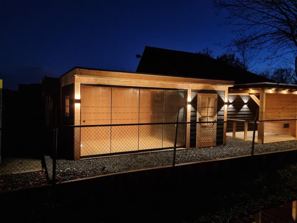 Douglas overkapping ”deluxe + opslag” in diverse afmetingen, Ophalen, Nieuw, Veranda