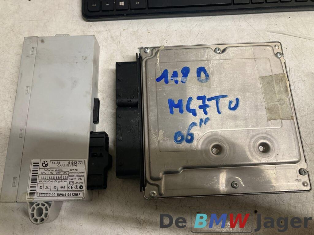 DDE module +CAS 2 m47n2 BMW E87 E90 E92 7798179, Gebruikt, Ophalen of Verzenden, BMW, BMW