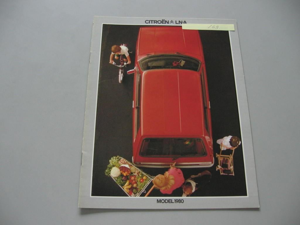 CITR 169 Citroën LNA, folder 1979 (model 1980)., Boeken, Auto's | Folders en Tijdschriften, Zo goed als nieuw, Citroën, Ophalen of Verzenden
