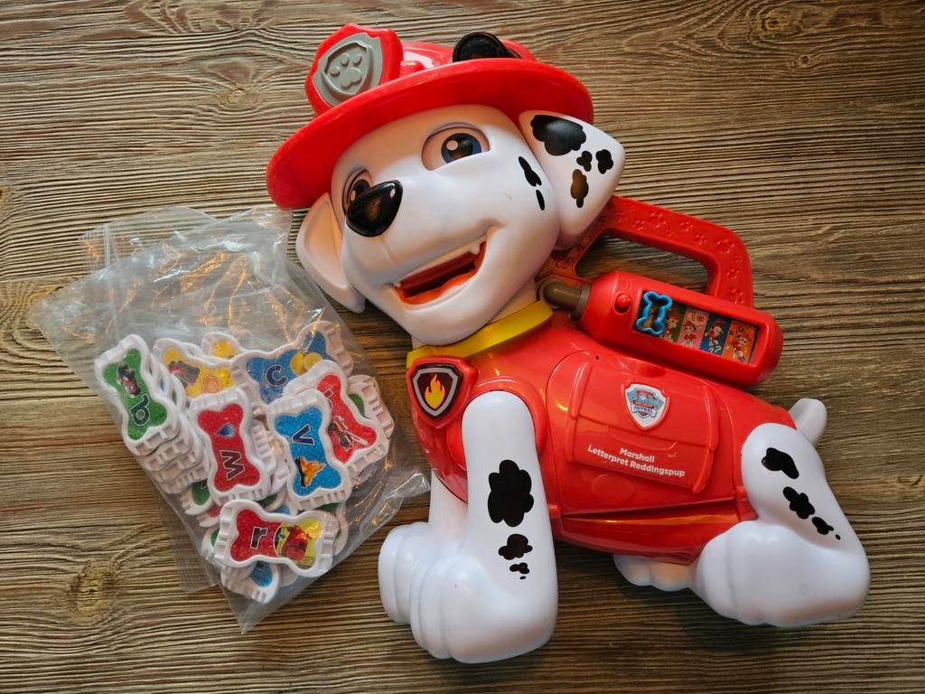 Paw Patrol Marshall Interactieve Redding Pup, Ophalen, Gebruikt, Auto, Met licht