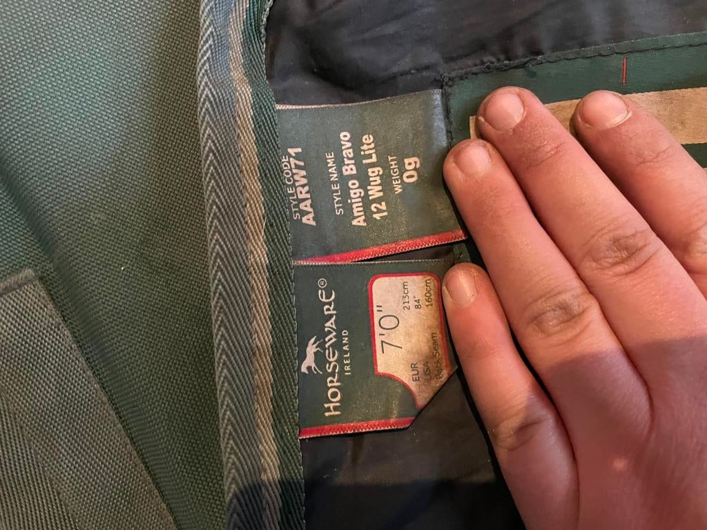 Horseweare amigo bravo 12 wug lite 7,0, Ophalen of Verzenden, Gebruikt