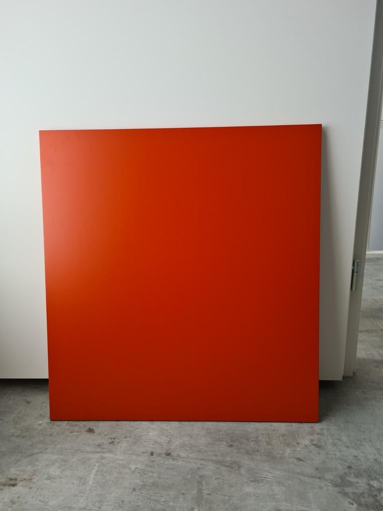Ikea Besta Vara kastdeurtje 60 x 64 oranje, Ophalen, Zo goed als nieuw