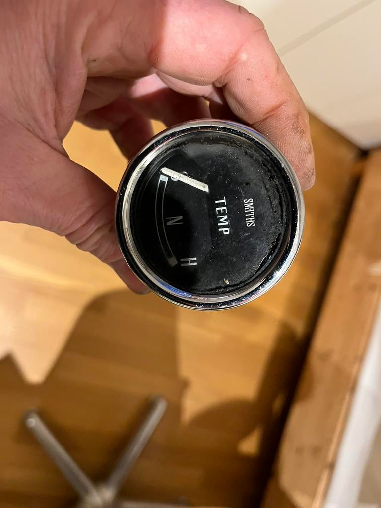 Smiths temperatuur meter, Auto-onderdelen, Dashboard en Schakelaars, Ophalen of Verzenden, Gebruikt, Overige automerken