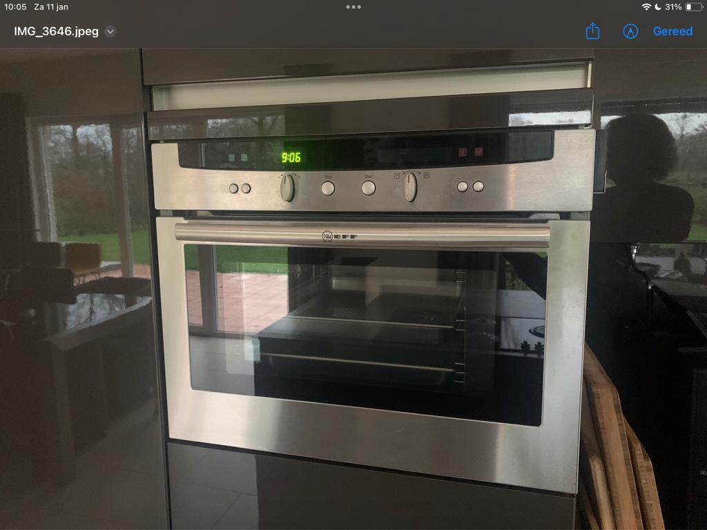 Neff Stoomoven, Ophalen, Zo goed als nieuw, Oven, Inbouw
