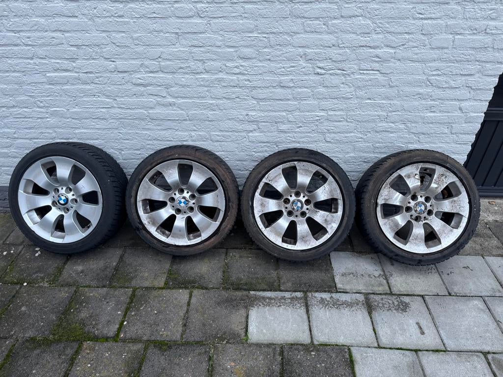 BMW 3-serie 225/45 R17 wielen met SAVA winterbanden, Auto-onderdelen, Ophalen, Gebruikt, Banden en Velgen, 17 inch