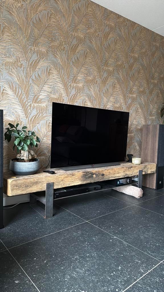 Tv meubel, Ophalen of Verzenden, Zo goed als nieuw, 25 tot 50 cm, Minder dan 100 cm