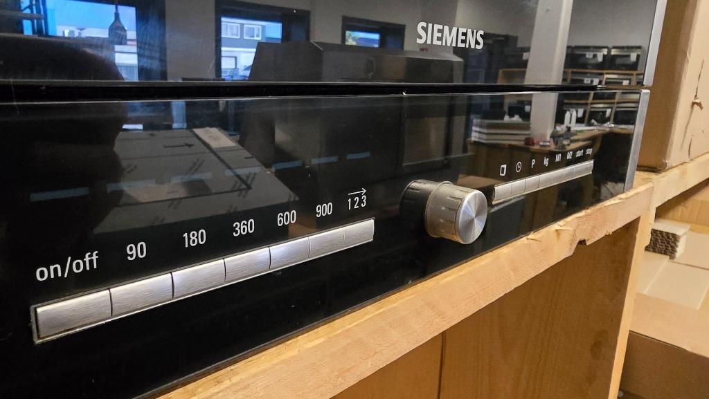 Siemens inbouw magnetron HF25M5R2 ///// 38cm hoog, Witgoed en Apparatuur, Magnetrons, Ophalen, Minder dan 45 cm, Refurbished, Magnetron