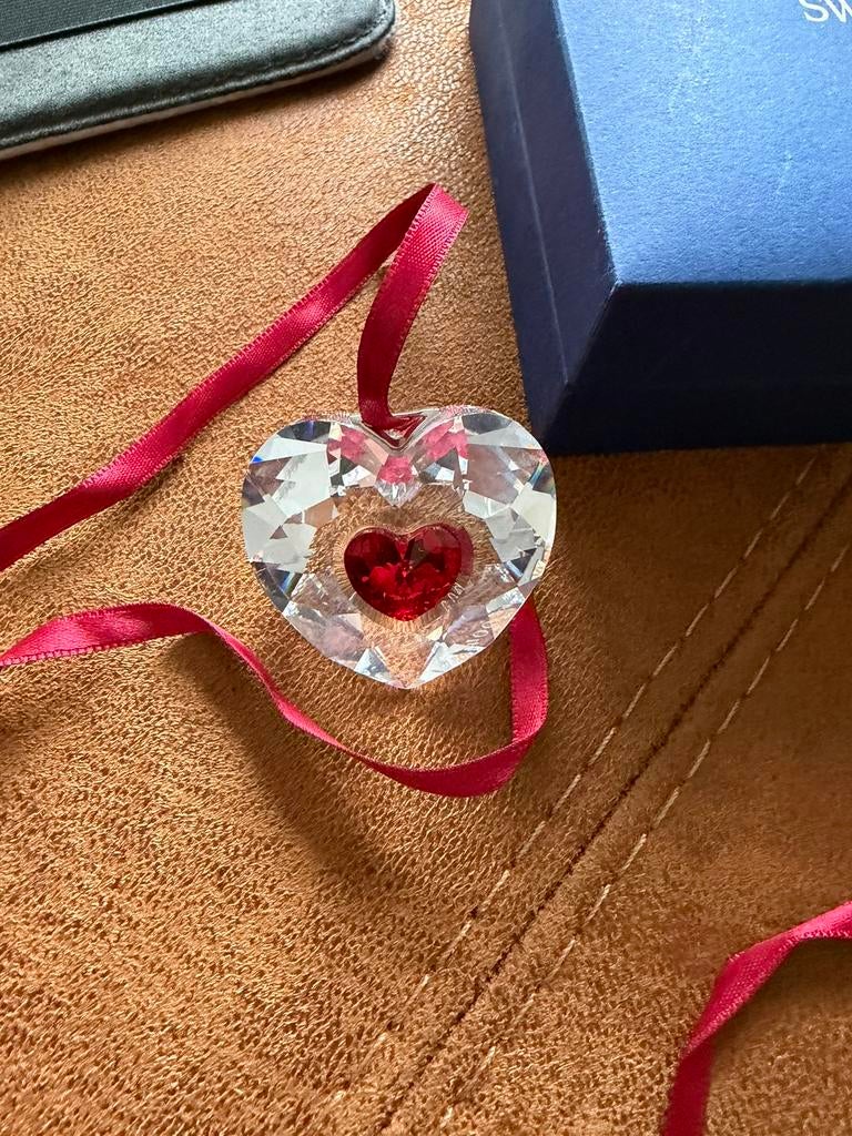 Swarovski hart, Ophalen of Verzenden, Nieuw, Mode-accessoire