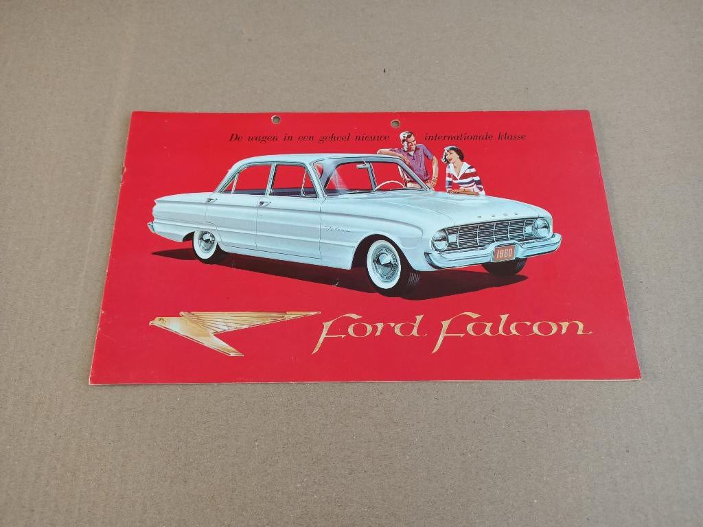 Folder: Ford Falcon (1960) NL, Ophalen of Verzenden, Gelezen, Ford