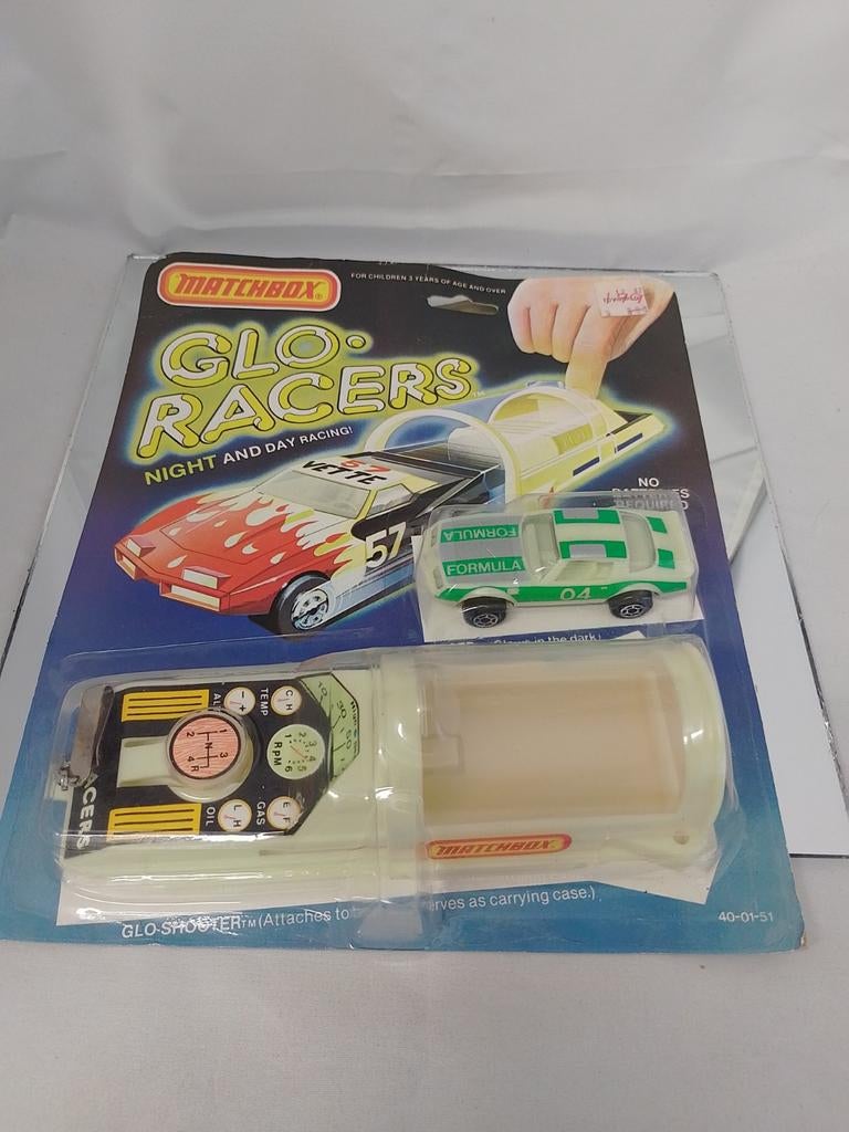 Matchbox Glo Racers 1982 - Zeldzaam!, Ophalen of Verzenden, Zo goed als nieuw, Auto