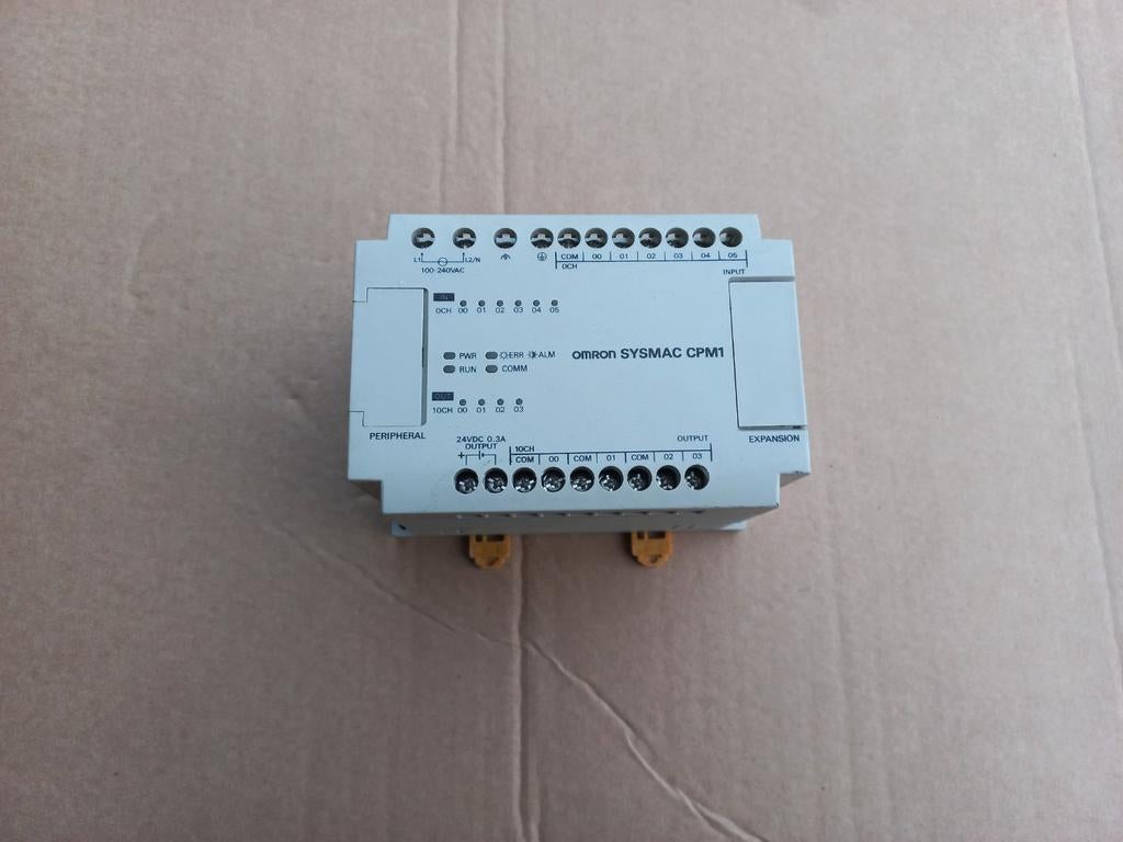Omron PLC SYSMAC CPM1 PLC – CPM1-10CDR-A, Hobby en Vrije tijd, Elektronica-componenten, Zo goed als nieuw, Ophalen of Verzenden