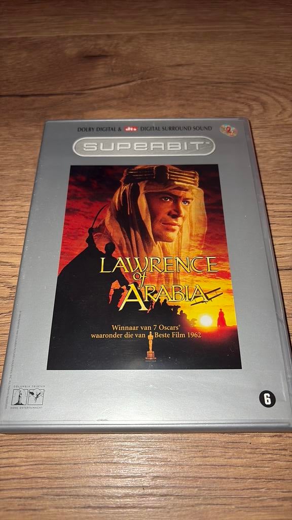 Lawrence of Arabia Superbit uitgave met superieur beeld., Cd's en Dvd's, Dvd's | Klassiekers, 1960 tot 1980, Vanaf 16 jaar, Ophalen of Verzenden