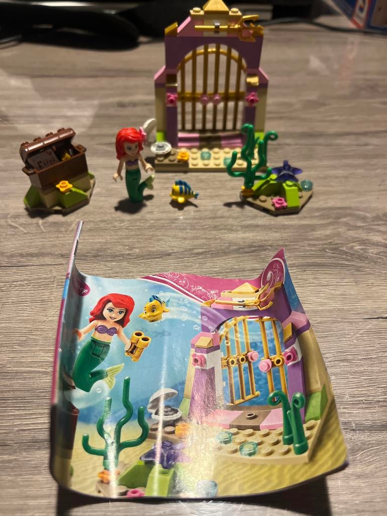 Lego Disney Ariels Onderwaterpaleis 41050, Ophalen of Verzenden, Gebruikt, Complete set, Lego