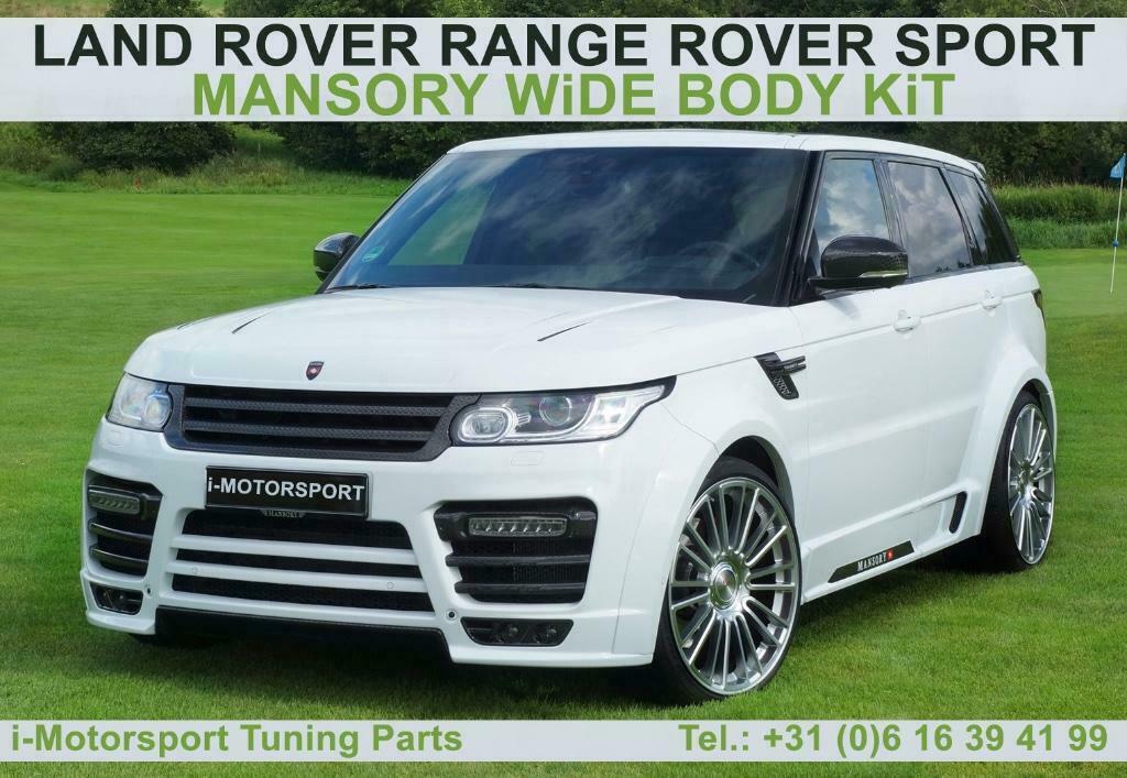 22" 23" Mansory Range Rover SPORT 2014 Wide Bodykit Carbon, Land Rover, Nieuw, Ophalen of Verzenden, Bumper