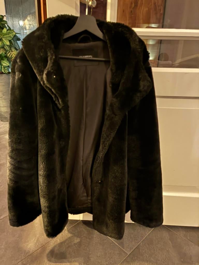 Jas, Kleding | Heren, Ophalen of Verzenden, Zo goed als nieuw, Overige maten, Zwart