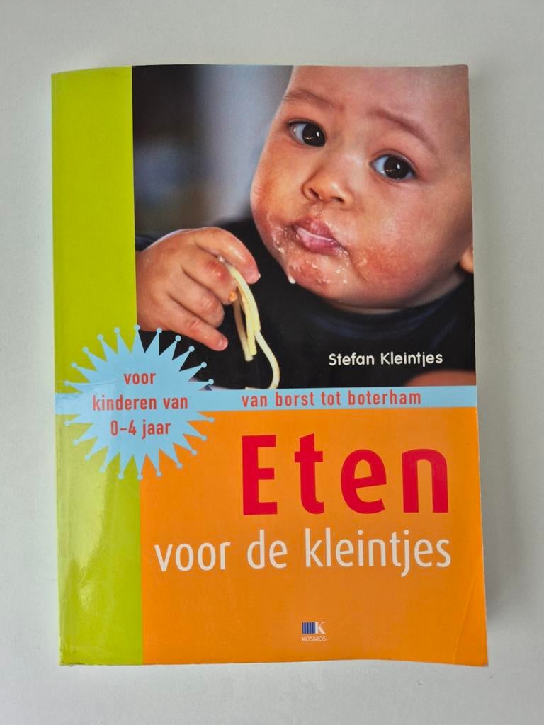 Stefan Kleintjes - Eten voor de kleintjes, Boeken, Stefan Kleintjes, Zwangerschap en Bevalling, Ophalen of Verzenden, Zo goed als nieuw
