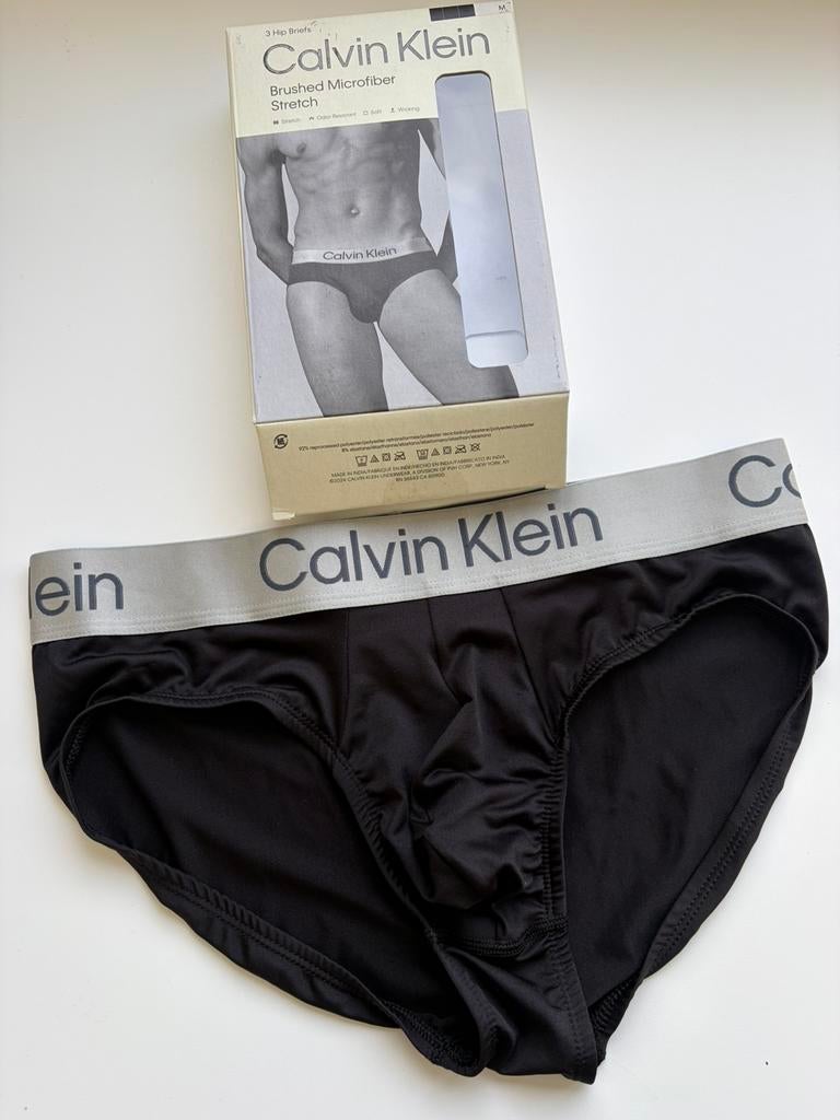 Calvin Klein Microfiber Slip, Ophalen of Verzenden, Zwart, Slip