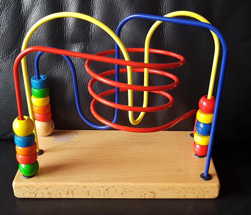 Kralenplank, Kinderen en Baby's, Ophalen, Zo goed als nieuw