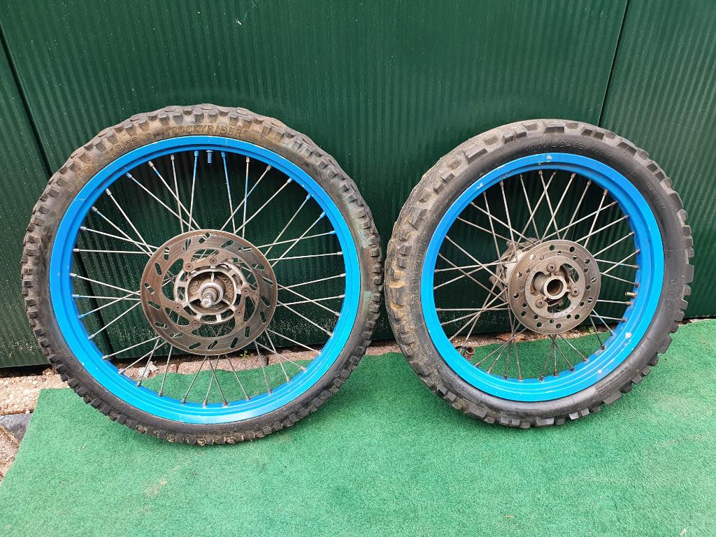 Motorhispania Furia Zijkappen kap velg wiel blok am6 motor, Gebruikt, Blok, Motorhispania, Rieju