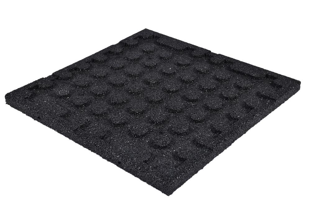 Rubber tegels / Rubberen tegels 50 x 50 x 3cm  pg verbinding, Ophalen, Stuntgras, Rubber, Nieuw