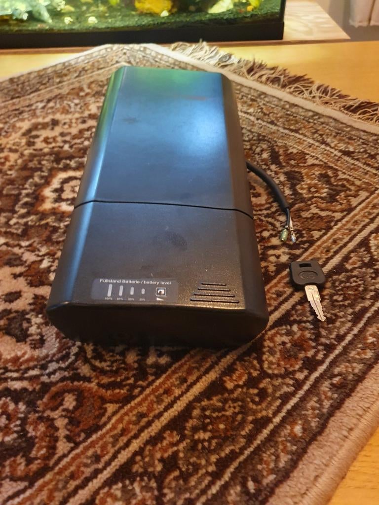 An mann fiets accu e bike battery 36v 42v, Ophalen of Verzenden, Gebruikt
