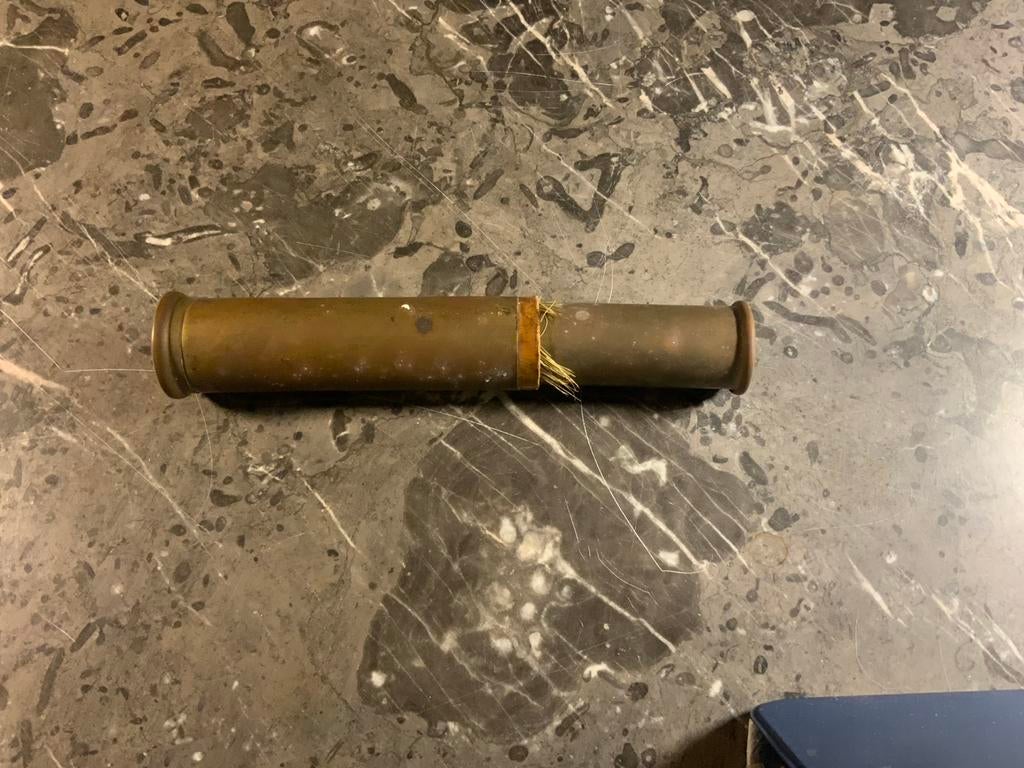 Trench Art Scheerkwast - WOI, Verzamelen, Militaria | Algemeen, Ophalen of Verzenden