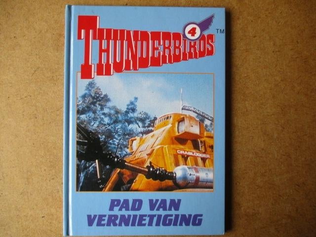 adv7858 thunderbirds hc 4, Eén stripboek, Ophalen, Gelezen
