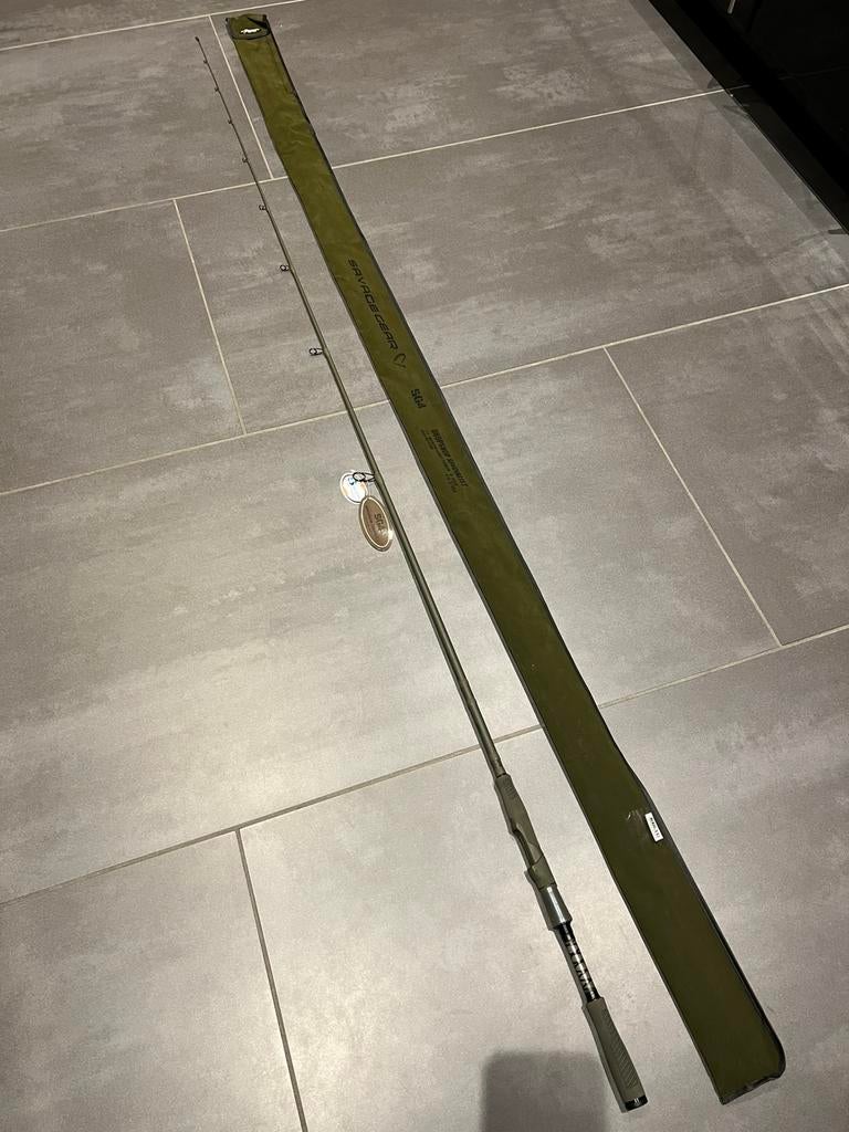 Savage Gear SG4 dropshot specialist 216cm NIEUW!, Ophalen, Nieuw, Werphengel