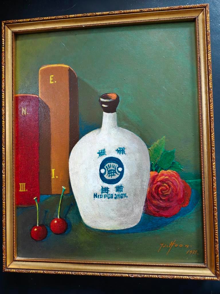 Schilderij van Jo de Haan uit 1975, Ophalen of Verzenden