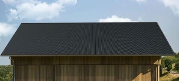 Damwand golfplaat kleine golf 18/988, Zwart, Nieuw, Ophalen of Verzenden, 15 m² of meer