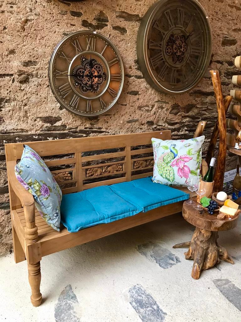 Mooiste Aanbod Teak Houten Tuinbanken / Nieuw & Gebruikt, Tuin en Terras, Ophalen of Verzenden, Zo goed als nieuw, Teakhout