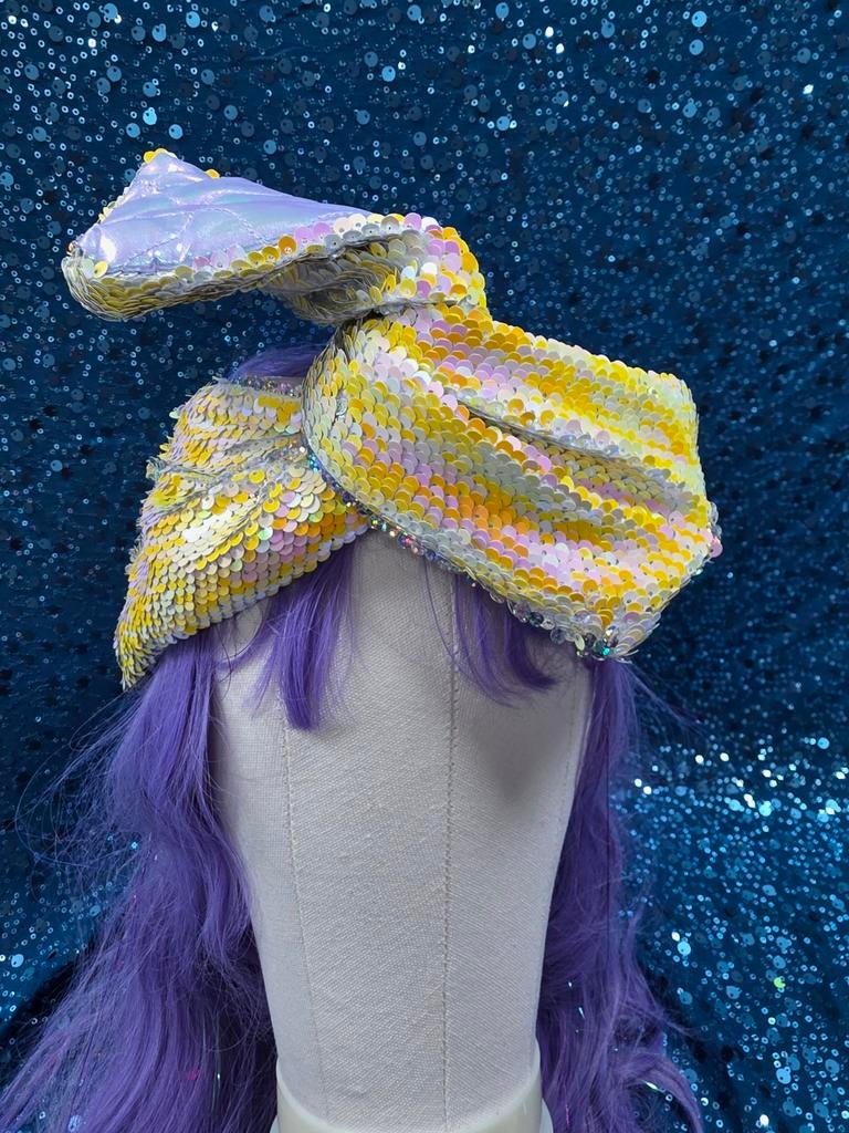 Glitterwrap haarband, Kleding | Dames, Carnavalskleding en Feestkleding, Ophalen of Verzenden, Nieuw, Carnaval