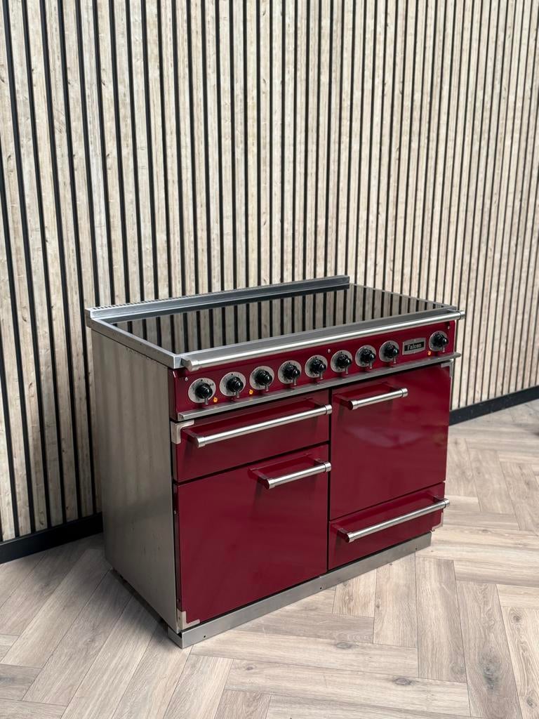 Falcon Deluxe Bordeaux Inductie 110cm + Hete Lucht, Hete lucht, 60 cm of meer, Ophalen of Verzenden, Gas