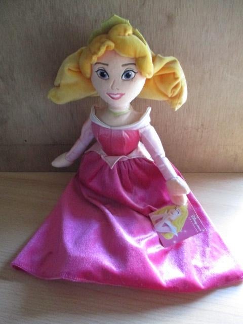 Disney Doornroosje pluche 45cm Disneystore, Ophalen of Verzenden, Overige figuren, Nieuw, Beeldje of Figuurtje