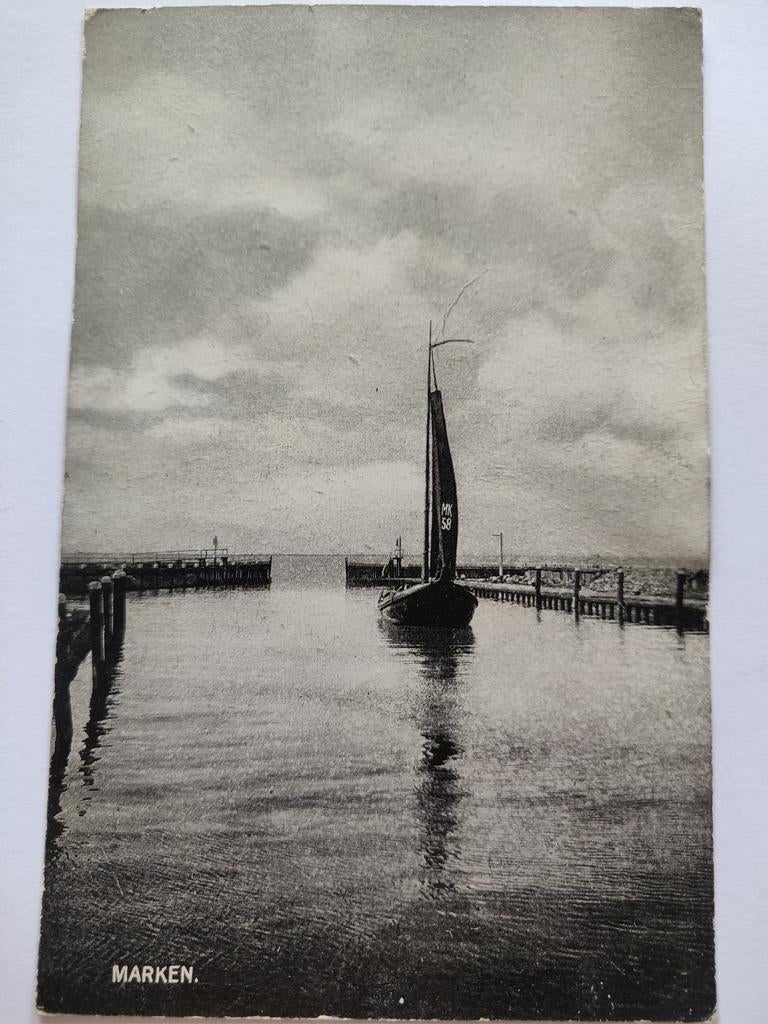 S2125 Marken 1929, Verzamelen, Ansichtkaarten | Nederland, Noord-Holland, 1920 tot 1940, Ophalen of Verzenden