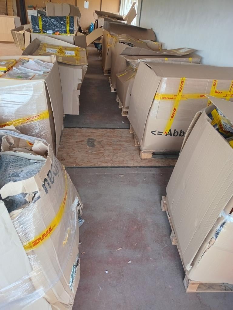 22 volle pallets mooie retour goederen, Ophalen of Verzenden