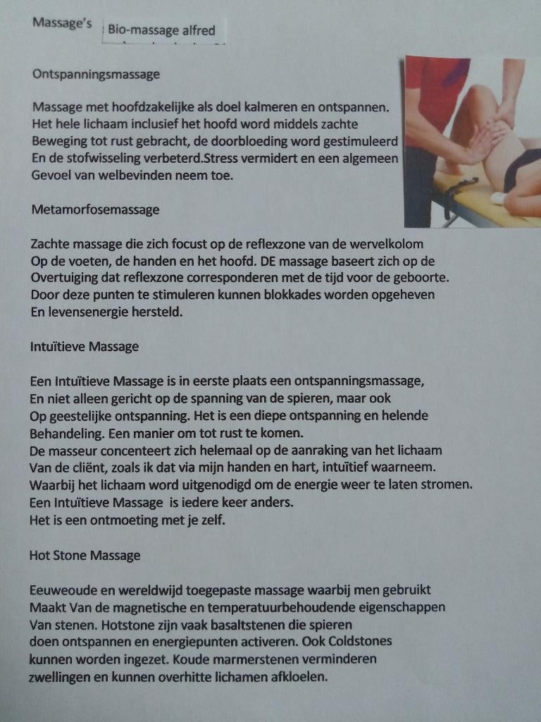 Tijd nemen voor jezelf!, is tijd voor ontspanningsmassage, Diensten en Vakmensen, Welzijn | Masseurs en Massagesalons, Ontspanningsmassage