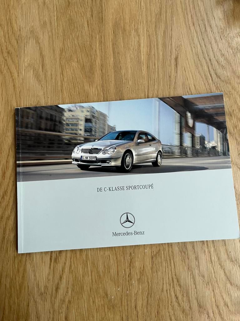 De Mercedes  Benz C klasse sportcoupé 2002, Ophalen of Verzenden, Zo goed als nieuw, Mercedes