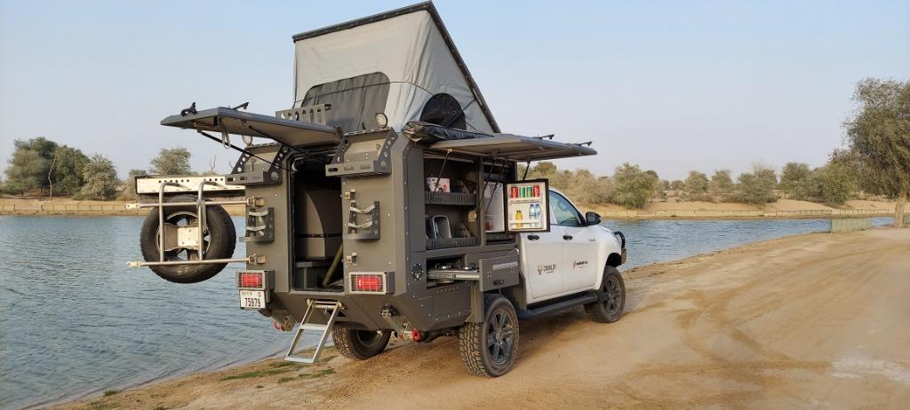 Crawler CMP 190 Pickup Bed Camper, Caravans en Kamperen, Campers, Particulier, tot en met 3, Half-integraal, Overige merken, Ophalen of Verzenden
