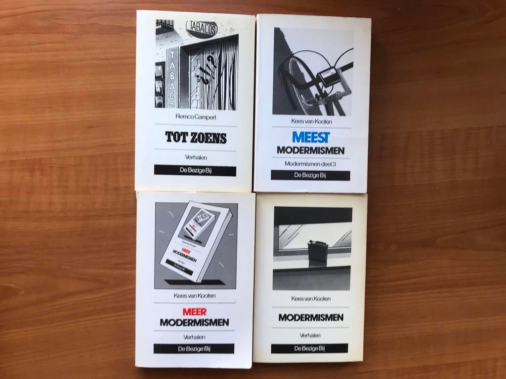 4 Boeken Remco Campert en Kees van Kooten, Boeken, Ophalen of Verzenden, Gelezen, Nederland