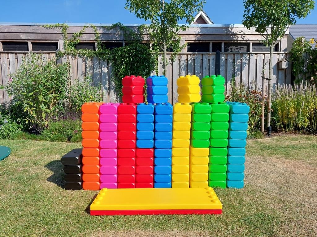 Esda blokken lego speelblokken te huur, Ophalen, Zo goed als nieuw