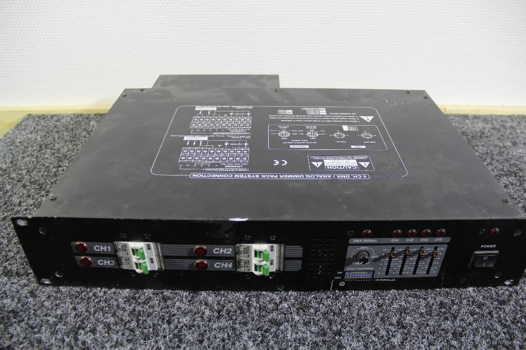 4-Kanaals DMX Analoog Dimmer Pack, Ophalen, Gebruikt, Licht