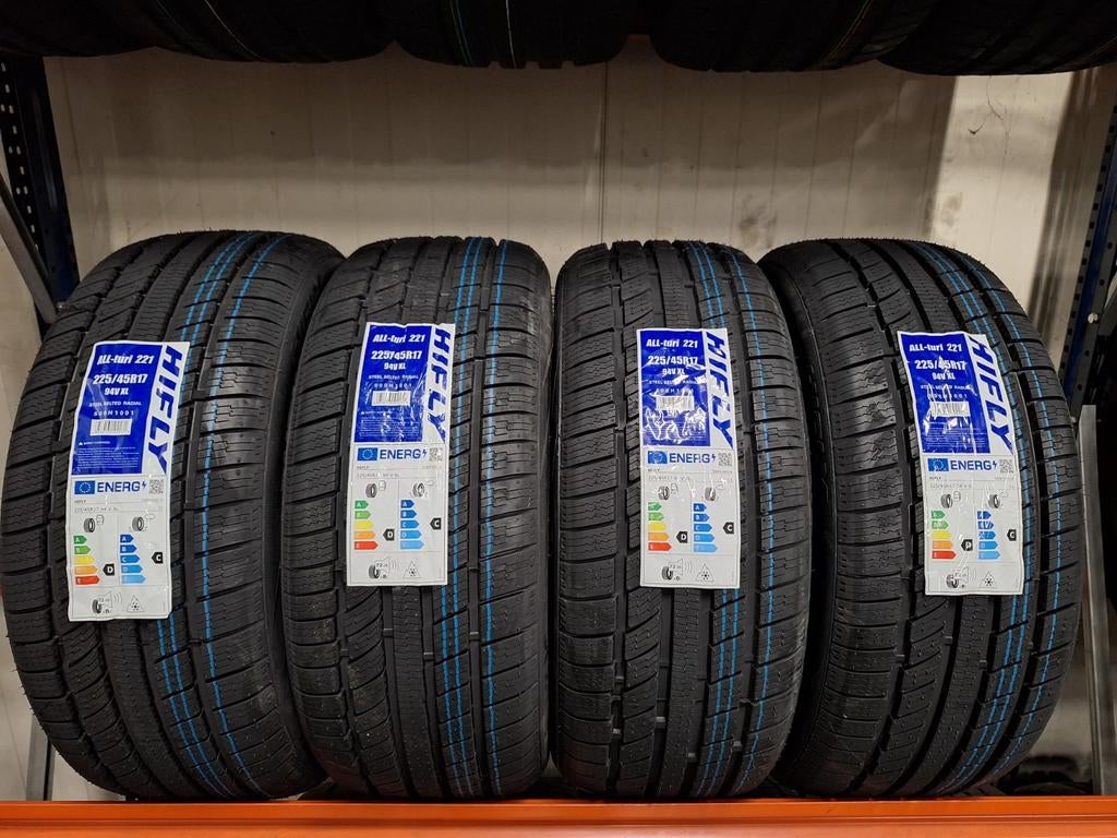 Nieuwe all season banden 225/45R17  2254517  incl montage, Ophalen, Banden Service Raalte, Info@bandenserviceraalte.nl, Nieuw