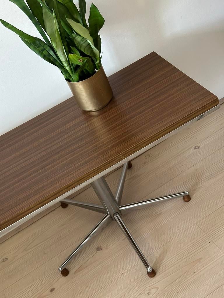 Vintage salontafel jaren 60/70, Huis en Inrichting, Tafels | Salontafels, Gebruikt, 50 tot 100 cm, Minder dan 50 cm, Rechthoekig