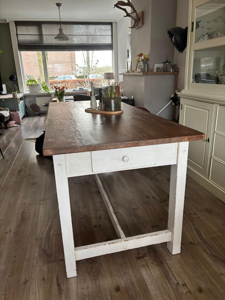 Eettafel, Ophalen of Verzenden, Rechthoekig, 50 tot 100 cm